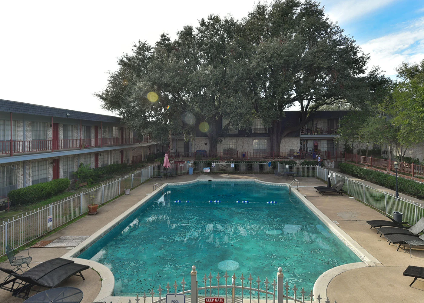 Before renovation: Pool transformation