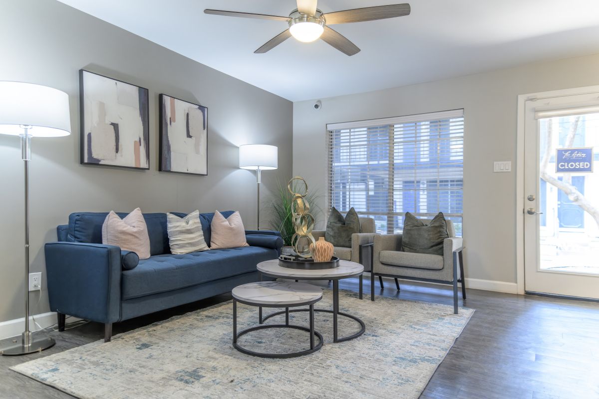 Interior lounge at The Ashley