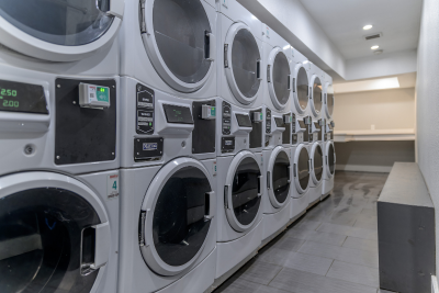 On-site laundry facilities